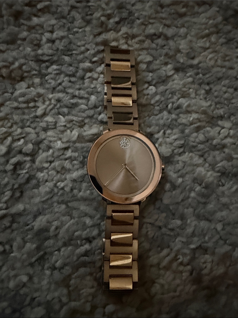 Movado Rose Gold Bracelet Watch